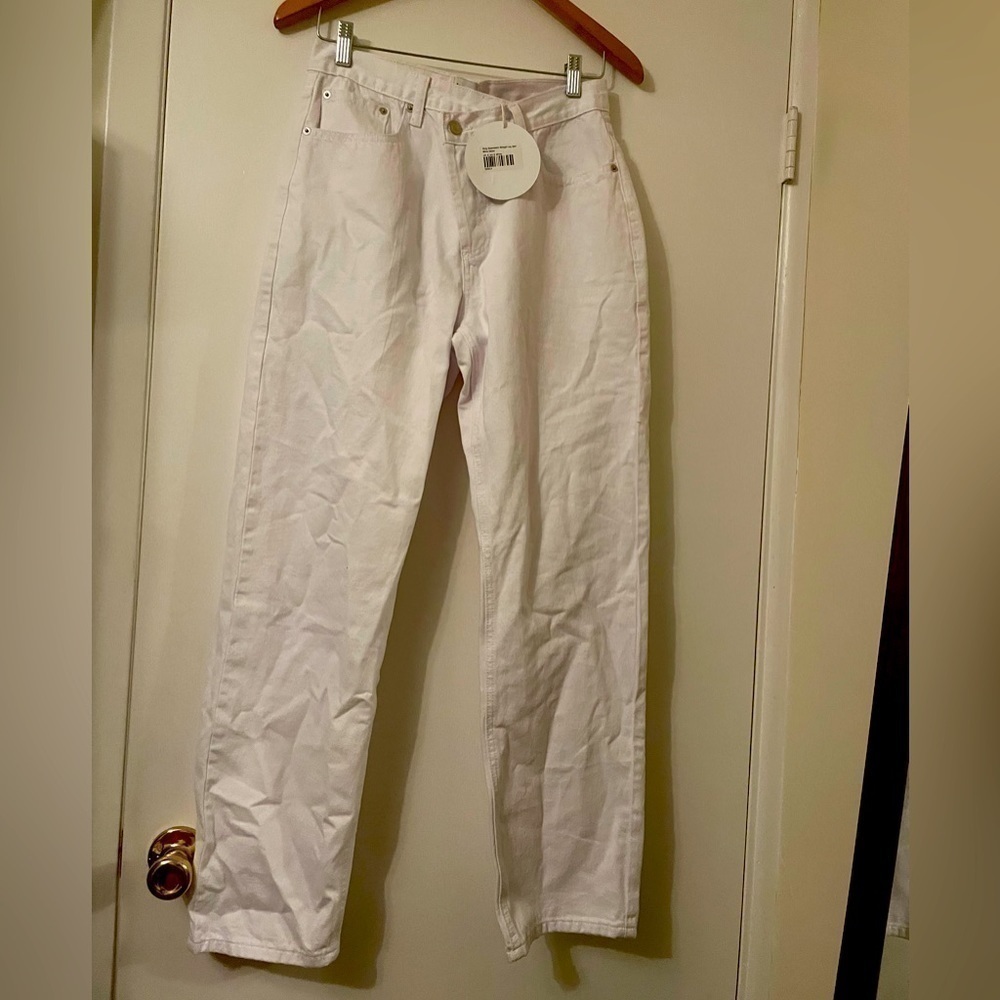 Princess‎ Polly white straight leg jeans size 4 NWT